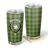 Clan Cunningham Dress Green Dancers Tartan Crest Tumbler BQ51 Clan Cunningham Tartan Today