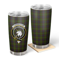 Clan Cunningham Hunting Modern Tartan Crest Tumbler II62 Clan Cunningham Tartan Today