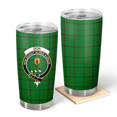 Clan Don Tartan Crest Tumbler JG58 Clan Don Tartan Today