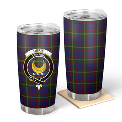 Clan Durie Tartan Crest Tumbler VH34 Clan Durie Tartan Today
