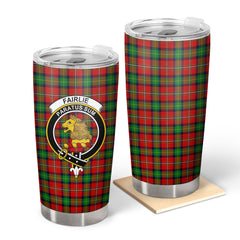 Clan Fairlie Tartan Crest Tumbler BO25 Clan Fairlie Tartan Today
