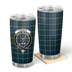Clan Forbes Ancient Tartan Crest Tumbler DU77 Clan Forbes Tartan Today