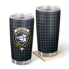 Clan Galbraith Modern Tartan Crest Tumbler SB90 Clan Rait Tartan Today