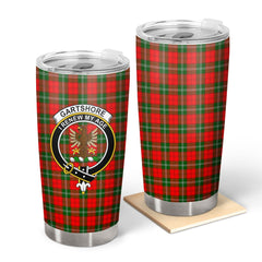 Clan Gartshore Tartan Crest Tumbler MY58 Clan Gartshore Tartan Today