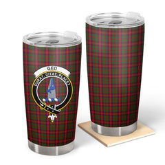 Clan Ged Tartan Crest Tumbler GV57 Clan Ged Tartan Today