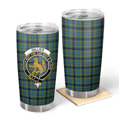 Clan Gillies Ancient Tartan Crest Tumbler FN61 Clan Gillies Tartan Today