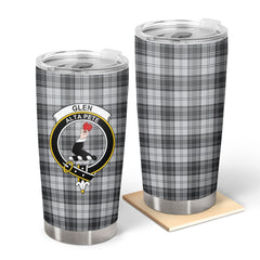 Clan Glendinning Tartan Crest Tumbler VE85 Clan Glen Tartan Today