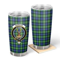 Clan Gordon Old Ancient Tartan Crest Tumbler VC10 Clan Gordon Tartan Today