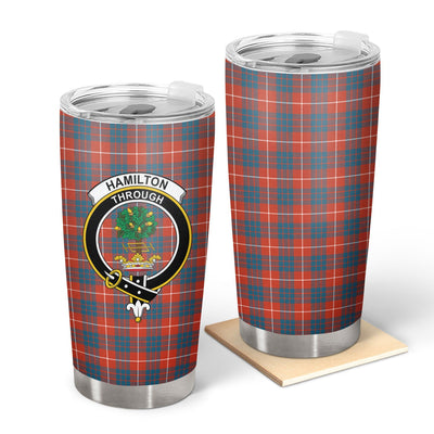 Clan Hamilton Ancient Tartan Crest Tumbler LO26