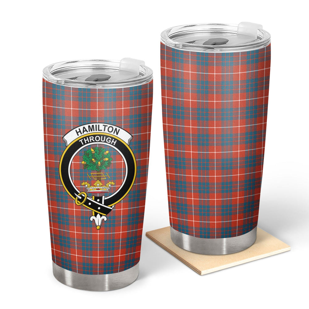 Clan Hamilton Ancient Tartan Crest Tumbler LO26 Clan Hamilton Tartan Today
