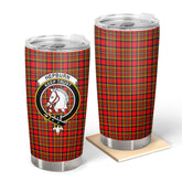 Clan Hepburn Tartan Crest Tumbler GN11 Clan Hepburn Tartan Today