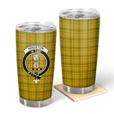 Clan Houston Tartan Crest Tumbler OC58 Clan Houston Tartan Today