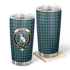 Clan Hunter Ancient Tartan Crest Tumbler TL63 Clan Hunter Tartan Today