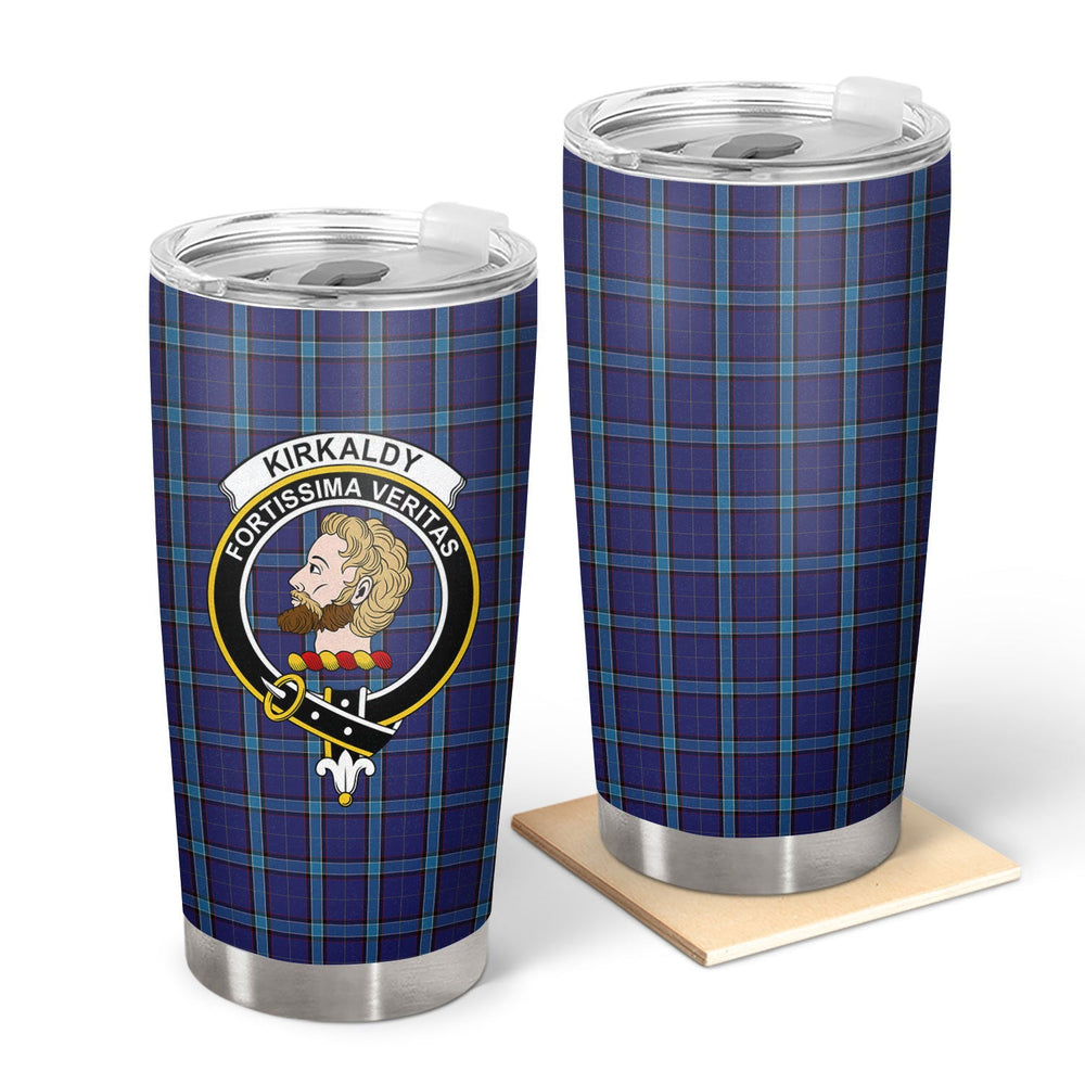 Clan Kirkaldy Tartan Crest Tumbler SX57 Clan Kirk Tartan Today