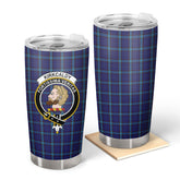 Clan Kirkcaldy Tartan Crest Tumbler CC11 Clan Kirk Tartan Today