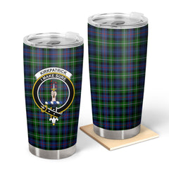 Clan Kirkpatrick Tartan Crest Tumbler CB70 Clan Kirk Tartan Today