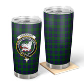 Clan Lockhart Modern Tartan Crest Tumbler CJ66 Clan Lockhart Tartan Today