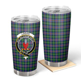 Clan Logan Ancient Tartan Crest Tumbler OG68 Clan Logan Tartan Today