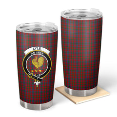 Clan Lyle Tartan Crest Tumbler KP77 Clan Lyle Tartan Today