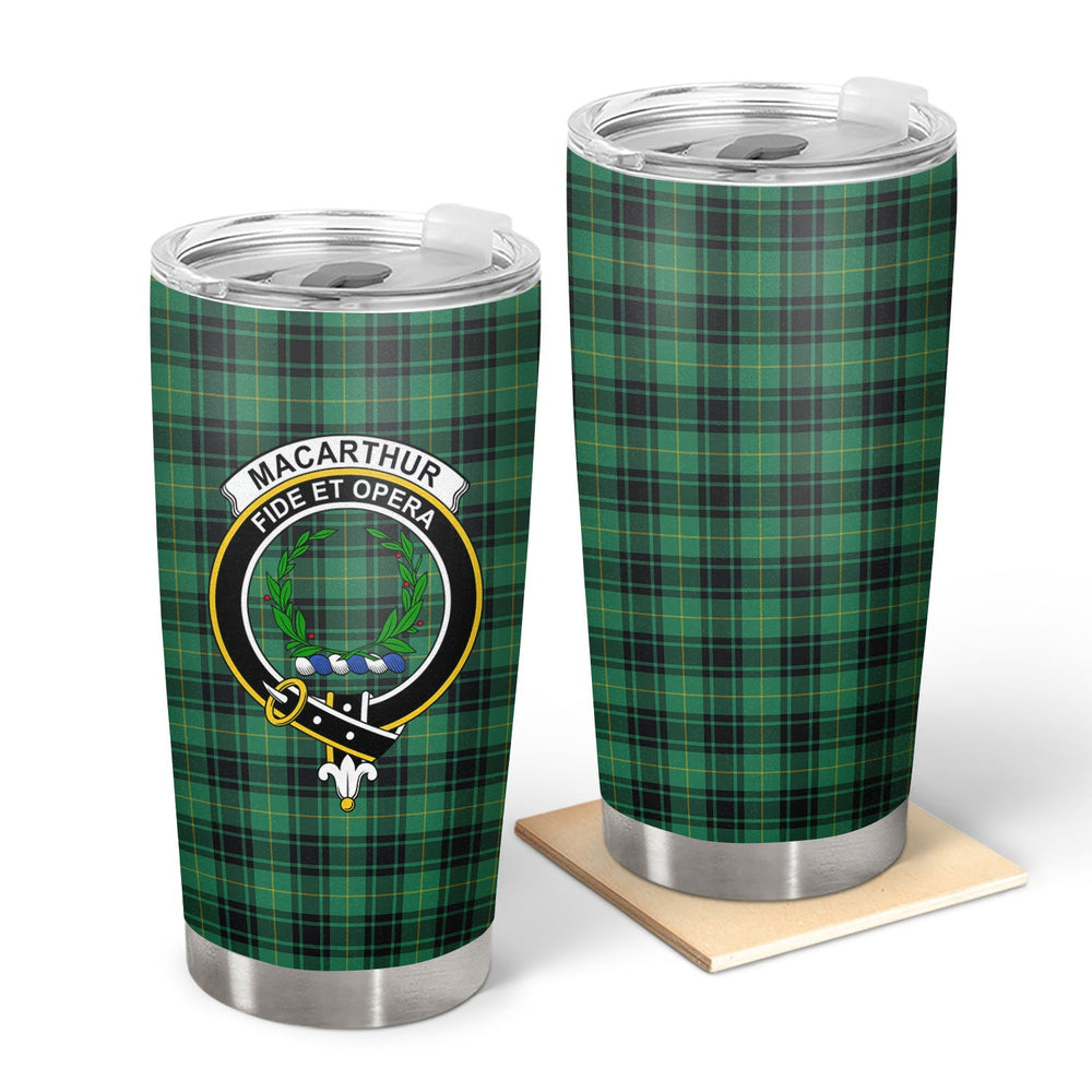 Clan MacArthur Ancient Tartan Crest Tumbler FF76 Clan MacArthur Tartan Today
