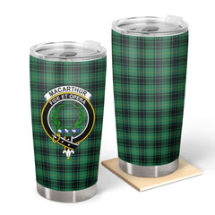 Clan MacArthur Ancient Tartan Crest Tumbler FF76 Clan MacArthur Tartan Today