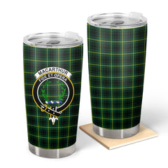 Clan MacArthur Modern Tartan Crest Tumbler IS57 Clan MacArthur Tartan Today