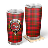 Clan MacDougall Modern Tartan Crest Tumbler VW64 Clan MacDougall Tartan Today