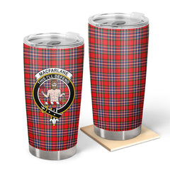 Clan MacFarlane Modern Tartan Crest Tumbler EJ55 Clan MacFarlane Tartan Today