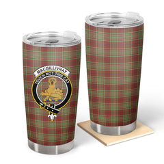 Clan MacGillivray Hunting Ancient Tartan Crest Tumbler VG17 Clan MacGillivray Tartan Today
