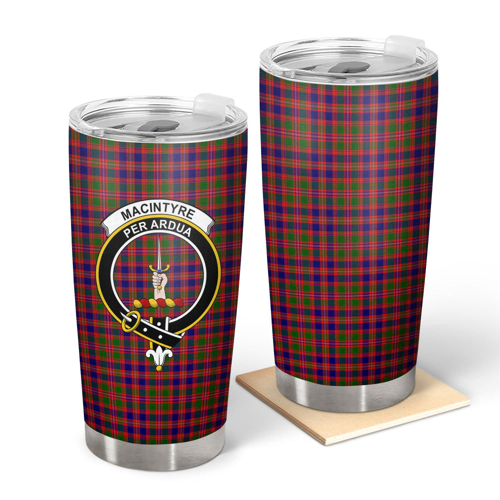 Clan MacIntyre Modern Tartan Crest Tumbler FO35 Clan MacIntyre Tartan Today