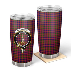 Clan MacIntyre Modern Tartan Crest Tumbler FO35 Clan MacIntyre Tartan Today