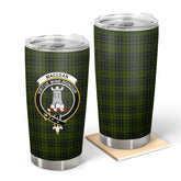 Clan MacLean Hunting Tartan Crest Tumbler BQ24 Clan Hall Tartan Today