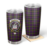 Clan McCrindle Tartan Crest Tumbler II13 Clan Hall Tartan Today