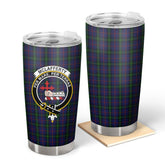 Clan McLafferty Tartan Crest Tumbler IK22 Clan Hall Tartan Today
