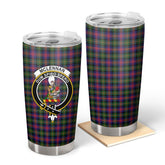 Clan McLellan Modern Tartan Crest Tumbler IB28 Clan Hall Tartan Today