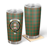 Clan Menzies Green Ancient Tartan Crest Tumbler LL67 Clan Menzies Tartan Today
