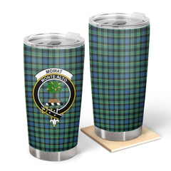 Clan Mowat Ancient Tartan Crest Tumbler WJ78 Clan Mow Tartan Today