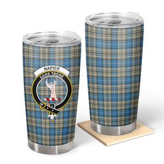 Clan Napier Ancient Tartan Crest Tumbler GD49 Clan Napier Tartan Today