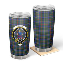 Clan Ogilvie Hunting Modern Tartan Crest Tumbler QE18 Clan Ogilvie Tartan Today
