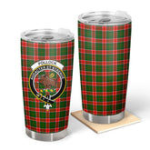 Clan Pollock Tartan Crest Tumbler IH17 Clan Pollock Tartan Today