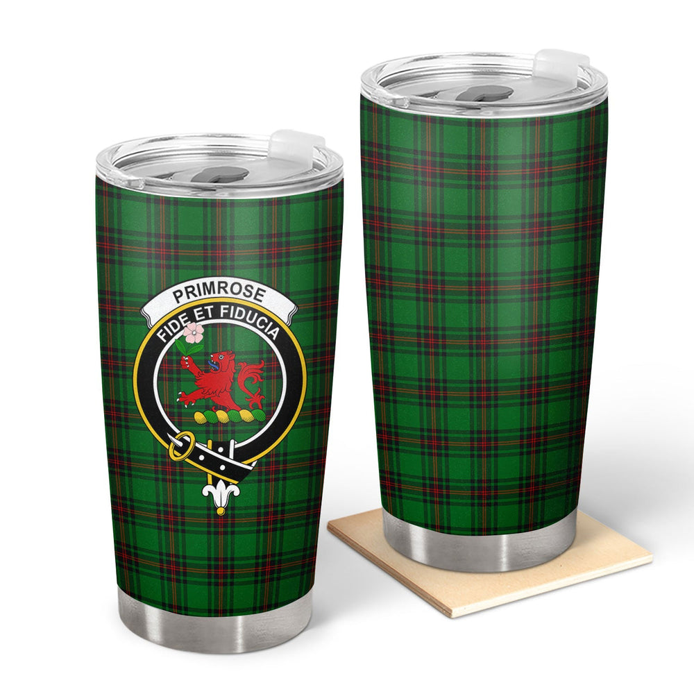 Clan Primrose Tartan Crest Tumbler DM92 Clan Primrose Tartan Today