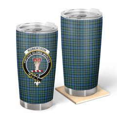 Clan Robertson Hunting Ancient Tartan Crest Tumbler AI68 Clan Robertson Tartan Today