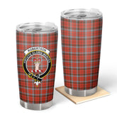 Clan Robertson Weathered Tartan Crest Tumbler CA66 Clan Robertson Tartan Today