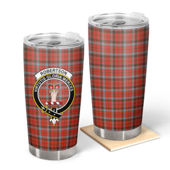 Clan Robertson Weathered Tartan Crest Tumbler CA66 Clan Robertson Tartan Today