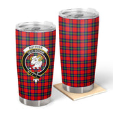 Clan Ruthven Modern Tartan Crest Tumbler FH47 Clan Ruthven Tartan Today