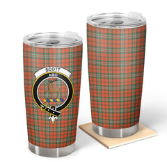 Clan Scott Ancient Tartan Crest Tumbler NN22 Clan Scott (Scott Tartan) Tartan Today