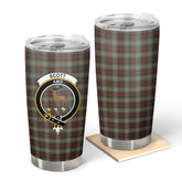 Clan Scott Brown Ancient Tartan Crest Tumbler VC19 Clan Scott (Scott Tartan) Tartan Today