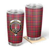 Clan Shaw Red Modern Tartan Crest Tumbler FF71 Clan Shaw Tartan Today