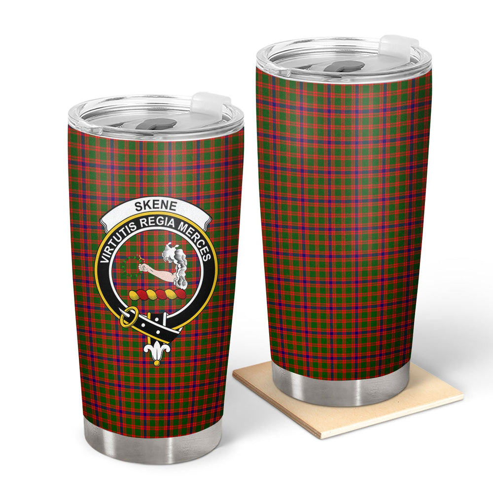 Clan Skene Modern Tartan Crest Tumbler SW39 Clan Skene Tartan Today
