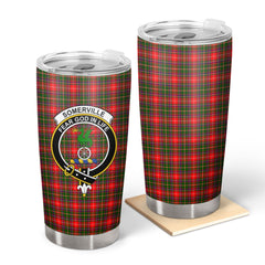 Clan Somerville Tartan Crest Tumbler GB72 Clan Somerville Tartan Today